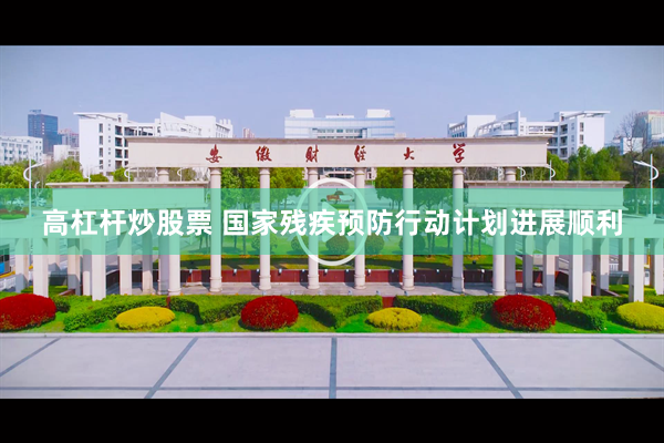 高杠杆炒股票 国家残疾预防行动计划进展顺利