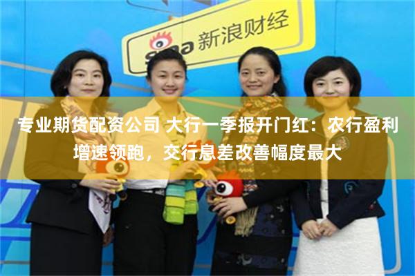 专业期货配资公司 大行一季报开门红：农行盈利增速领跑，交行息差改善幅度最大